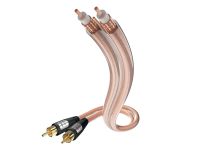 Inakustik 00304115 audio kabel 1,5 m RCA Transparant