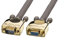 Lindy 37837 VGA kabel 5 m VGA (D-Sub) Antraciet