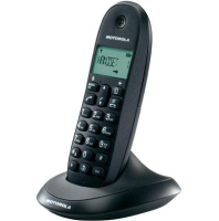 Motorola C1001L Teléfono DECT Identificador de llamadas Negro