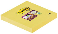 3M Büromaterial & Schreibwaren karteczka samoprzylepna Kwadrat Żółty 90 ark. Samoprzylepny