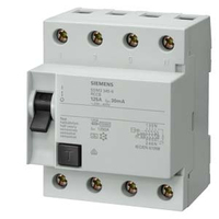 Siemens 5SM3645-6 corta circuito Interruptor diferencial Tipo A 4