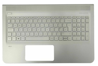 HP 818438-DH1 laptop alkatrész Alapburkolat + billentyűzet