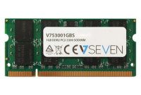 V7 1GB DDR2 PC2-5300 667Mhz SO DIMM Notebook Arbeitsspeicher Modul - V753001GBS