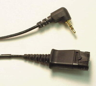 POLY 43038-01 audio kábel 2.5mm Fekete