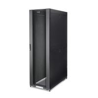 StarTech.com 4-Post 42U Server Rack Cabinet, 19" Data Rack Cabinet for Computer / AV / IT Equipment mount, Rack Server Cabinet with Casters, Full Size Industrial Network Cabinet