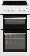 Flavel MLB5CDW Freestanding 50cm Twin Cavity Electric Cooker