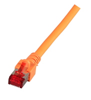 EFB Elektronik RJ45 Patchkabel S/FTP, Cat.6, LSZH, 0.15m, orange Netzwerkkabel 0,15 m Cat6 S/FTP (S-STP)