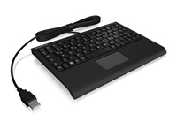 KeySonic ACK-3410 billentyűzet USB Amerikai angol Fekete