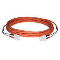 Black Box EFE050-020M-R InfiniBand/fibre optic cable 20 m LC OM2 Red