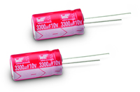 Würth Elektronik 860040273002 capacitors Rood, Wit Vaste condensator Cylindrisch DC