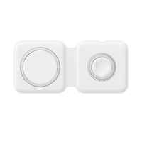 Apple MagSafe Duo Charger Kopfhörer, Smartphone, Smartwatch Weiß USB Kabelloses Aufladen Drinnen