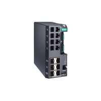 Moxa EDS-4014-4GS-2QGS-LV network switch Managed L2 Fast Ethernet (10/100) Black, Green