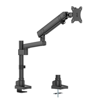 ACT Monitorarm 40" office solid pro, mechanische veer, 1 scherm