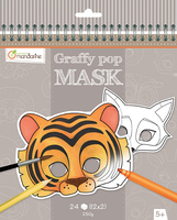 Clairefontaine Graffy Pop Mask, Animaux