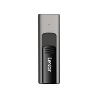Lexar JumpDrive M900 USB flash meghajtó 128 GB USB A típus 3.2 Gen 1 (3.1 Gen 1) Fekete, Szürke