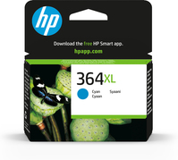 HP 364XL High Yield Cyan Original Ink Cartridge