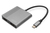 Digitus Adaptador gráfico USB Type-C 4K 2 en 1 HDMI