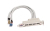 Supermicro USB 2.0 Cable, 4-port w / Bracket, Pb-free