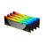 Kingston Technology FURY 32 Go 3600 MT/s DDR4 CL16 DIMM (Kits de 4) Renegade RGB