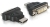 DeLOCK Adapter HDMI / DVI HDMI M DVI 25-pin FM Schwarz