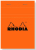 Rhodia 01320001 bloc-notes A6 160 feuilles Orange