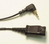 POLY 43038-01 audio kabel 2.5mm Zwart