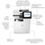 HP LaserJet Enterprise Urządzenie wielofunkcyjne M636fh, Drukowanie, kopiowanie, skanowanie, faksowanie, Skanowanie do poczty elektronicznej; Drukowanie dwustronne; Automatyczny...