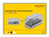 DeLOCK 64089 Speicherlaufwerksgehäuse 2.5/3.5 Zoll HDD / SSD-Gehäuse Transparent