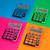 Milan Duo calculatrice Bureau Calculatrice basique Rose