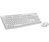 Logitech MK295 Silent Wireless Combo Tastatur Maus enthalten USB QWERTZ Deutsch Weiß