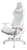 Deltaco GAM-080-W gamer szék Gamer karosszék Párnázott ülés Fehér