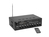 Omnitronic 80709704 audio amplifier Performance/stage Black