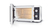 Sharp YC-MG01E-W Mikrowelle Arbeitsplatte Grill-Mikrowelle 20 l 800 W Schwarz, Weiß