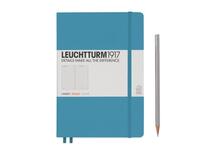 Notizbuch Leuchtturm Edition120 medium liniert Nordic Blue 145x210mm Hardcover