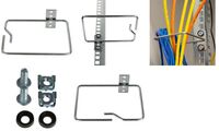 LogiLink Support de câbles, acier, 140 x 100 mm, galvanisé (11117131)