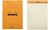 RHODIA Notizblock No. 16 Yellow, DIN A5, kariert, orange (8017109)