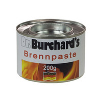 Dr.Burchards Brennpaste 200 g Zum Warmhalten von Speisen in Speisewärmern vorgesehen 1 Dose