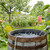 Relaxdays Umfüllpumpe für Kraftstoffe, Kfz, Garten, manuelle Öl Absaugpumpe, Handpumpe Schlauch 175 cm lang, transparent