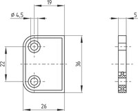 Distanzstück BNS 260 Spacer