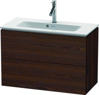 DURAVIT LC625706969 Waschtischunterbau L-CUBE Compact 550 x 820 x 391 mm nussbau