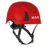 KASK WHE00113-204 PRIMERO AIR rot Schutzhelm HDP, belüftet 30-mm-Stecktaschen f.