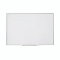 Bi-Office New Generation Magnetic Lacquered Steel Whiteboard Aluminium Frame 1800x1200mm
