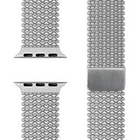NALIA Alvia Stainless Steel Band Compatible with Apple Watch Ultra/SE iWatch Series 10 9 8 7 6 5 4 3 2 1, 42/44/45/46/49mm, Magnetic Mesh Loop Strap, Breathable Metal Band Ice S...