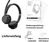 GEQUDIO Bluetooth Headset GB-2 mit Mikrofon & USB-Adapter, Schnurlos Kopfhörer für Smartphone Laptop, Standby-Zeit 500h