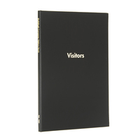 Guildhall Company Visitors Book A4 160 Pages Blue T253Z