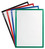 Legamaster magnetische Dokumenthalter DIN A4 grün 5St