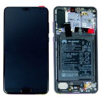 Front Cover Assembly, L09C, Battery, Fingerprint, Black Egyéb