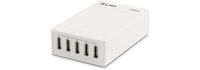 SmartCharger, USB 5 port charger for iPhone, iPad, etc. Opladers voor mobiele apparaten