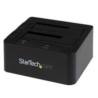 ESATA/USB 3.0 DUAL HDD DOCK USB 3.0 / eSATA Dual Hard Drive Docking Station with UASP for 2.5/3.5in SATA SSD / HDD - SATA 6 Gbps,