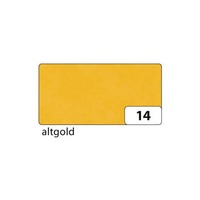 Transparentpapier, 70x100cm, 42g/m², altgold FOLIA 88120-14